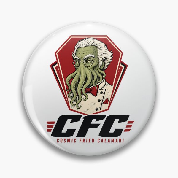 Item preview, Lovecraft CFC – Cosmic Fried Calamari Chef designed and sold by Fenay Designs.