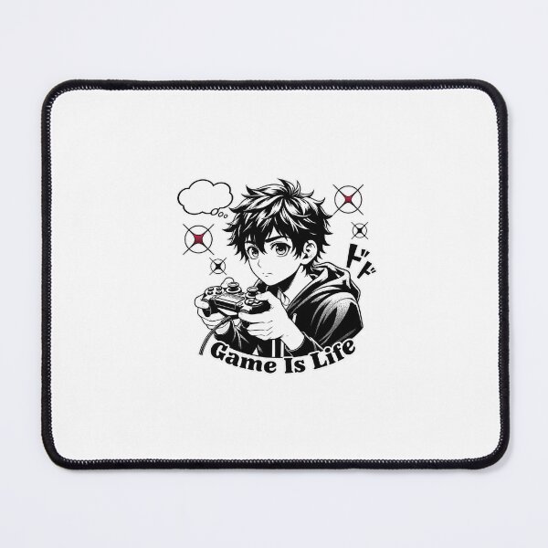 Item preview, Anime Gamer Boy – Gaming Is Life Manga Style designed and sold by Menna2030.