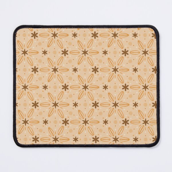 Item preview, Orange and brown autumn flower pattern by Beliris Creations designed and sold by BelirisCréations.