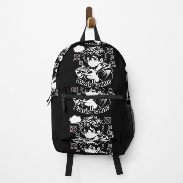 Item preview, Anime Gamer Boy – Gaming Is Life Manga Style designed and sold by Menna2030.