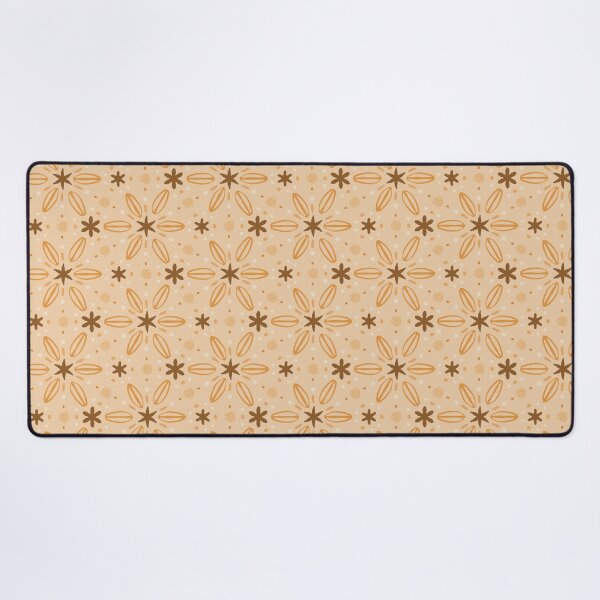 Item preview, Orange and brown autumn flower pattern by Beliris Creations designed and sold by BelirisCréations.