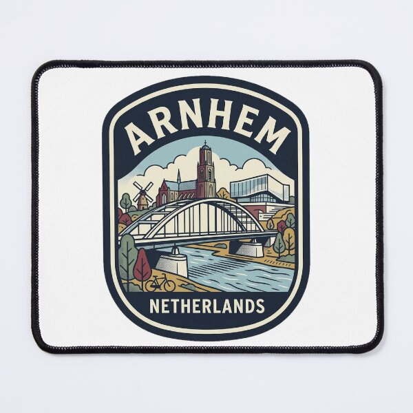 Item preview, Vintage Arnhem Netherlands John Frost Bridge Badge designed and sold by k3rstman1.