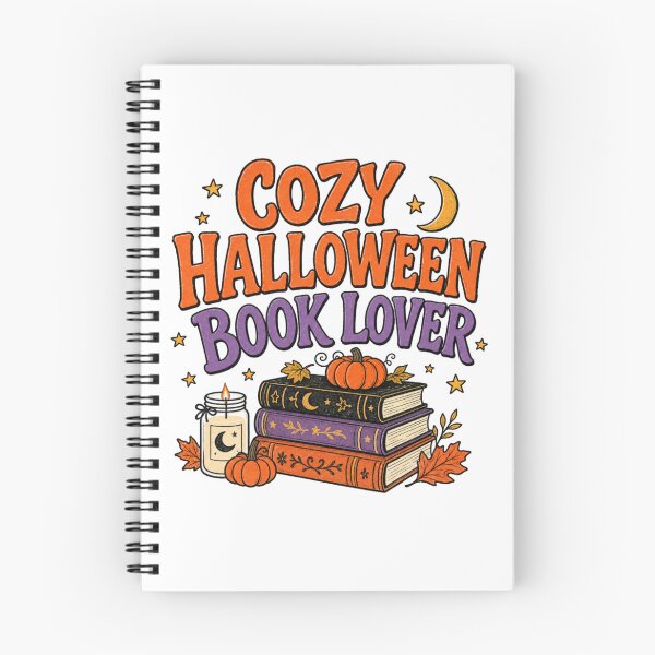 Item preview, Cozy halloween book lover , funny halloween shirt designed and sold by ASMR10.
