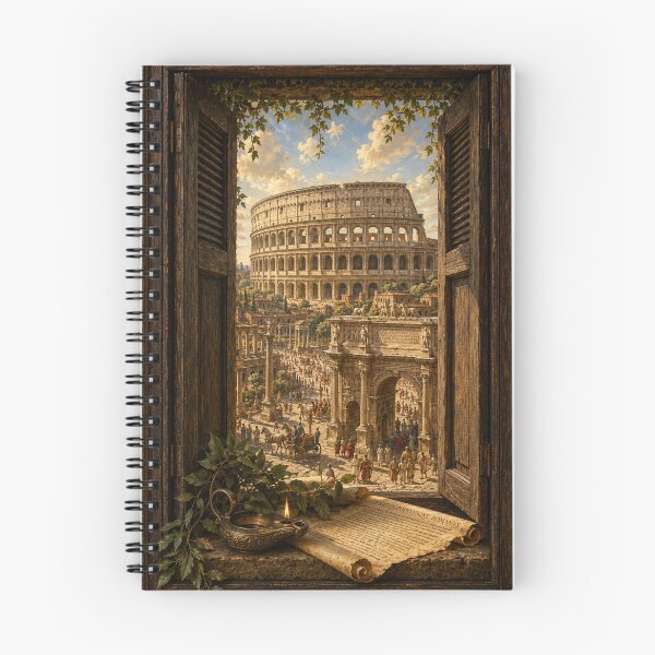 Item preview, Ancient Rome Colosseum Historic Window View designed and sold by Ada’s Mystic Atelier .