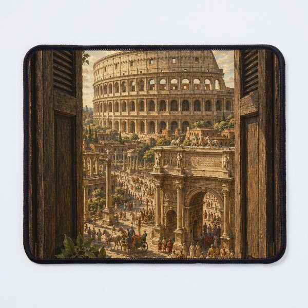 Item preview, Ancient Rome Colosseum Historic Window View designed and sold by Ada’s Mystic Atelier .