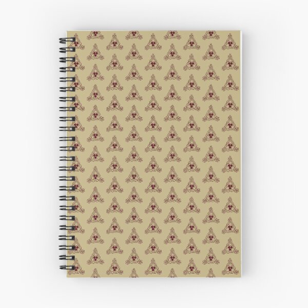 Item preview, Intricate Celtic Trinity Knot Line Art ​– Muted Ochre Edition designed and sold by Macramellennias.
