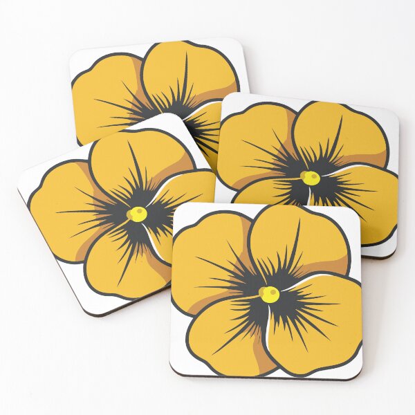 Item preview, cosmos flowers yellow nature gold designed and sold by andreadavi.