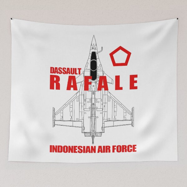 Item preview, Dassault Rafale Indonesian Air Force Technical Blueprint - Black Edition designed and sold by Magazine Combate.