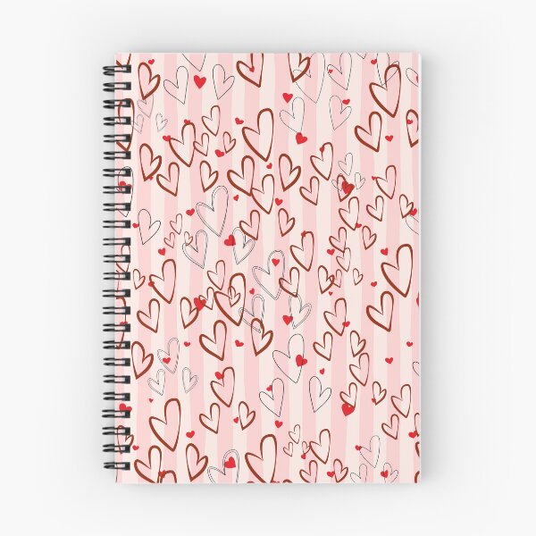 Item preview, Romantic hand drawn hearts pattern  designed and sold by Designova10.