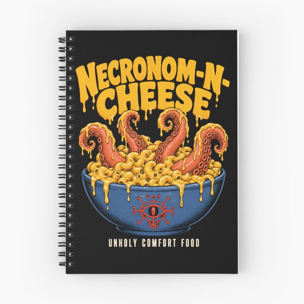 Item preview, Lovecraft Necronom-N-Cheese – Unholy Comfort Food designed and sold by Fenay Designs.