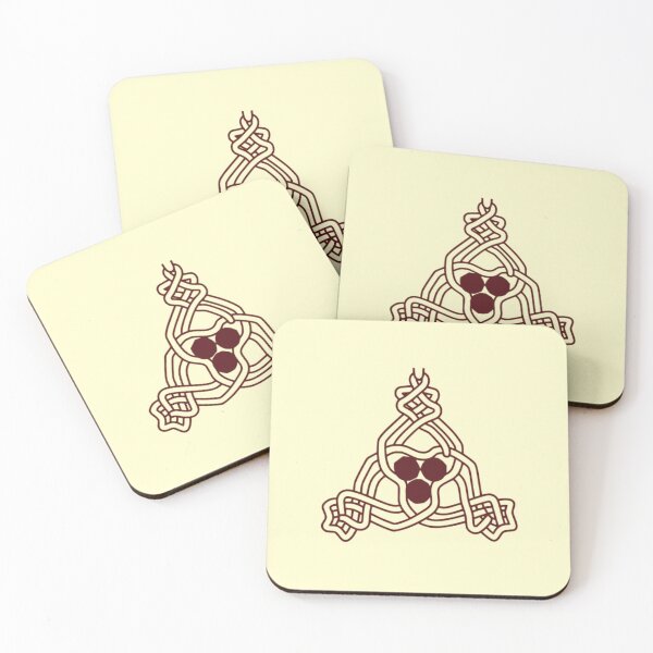 Item preview, Intricate Celtic Trinity Knot Line Art ​​​– Warm Ivory Edition  designed and sold by Macramellennias.
