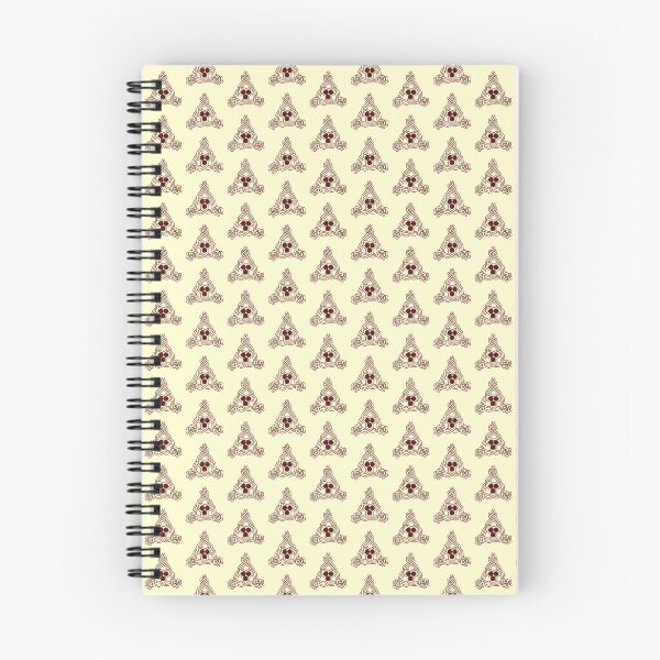 Item preview, Intricate Celtic Trinity Knot Line Art ​​​– Warm Ivory Edition  designed and sold by Macramellennias.