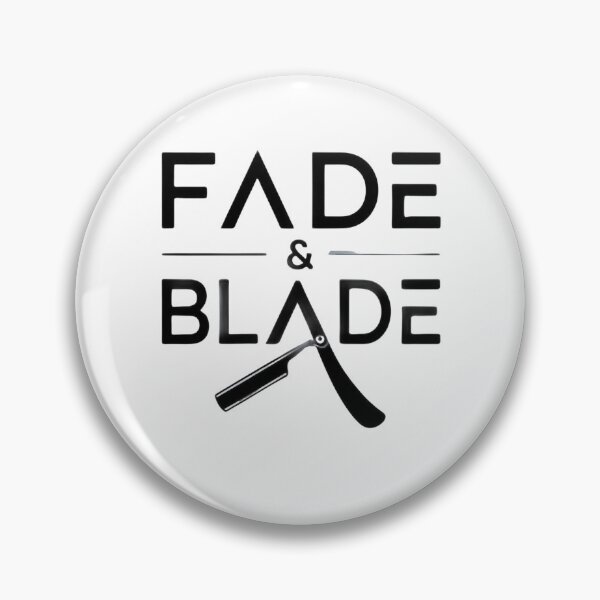 Item preview, Fade And Blade Minimalist Barber Razor Typography designed and sold by Barber MD Culture.