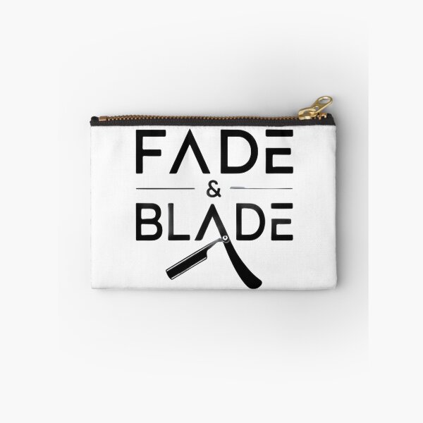 Item preview, Fade And Blade Minimalist Barber Razor Typography designed and sold by Barber MD Culture.