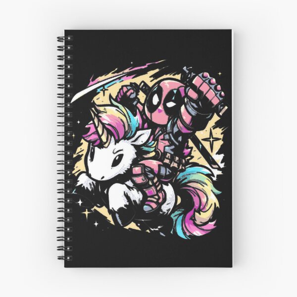 Item preview, Deadpool Riding Rainbow Unicorn Fan Art designed and sold by VenettaDesena.
