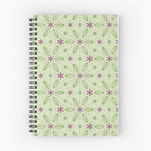 Item preview, Pink and green winter flower pattern by Beliris Creations designed and sold by BelirisCréations.