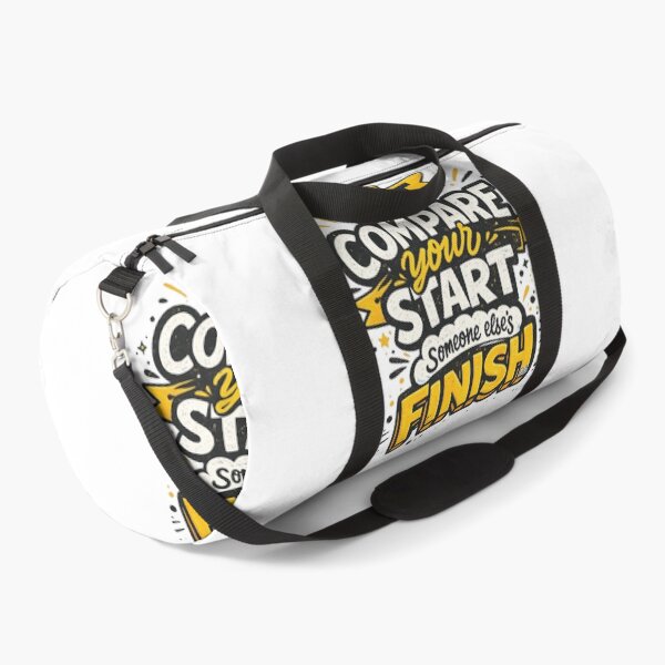 Item preview, Dont Compare Your Start To Someone Elses Finish Motivational Typography Graphic designed and sold by DesignArtist.ia.