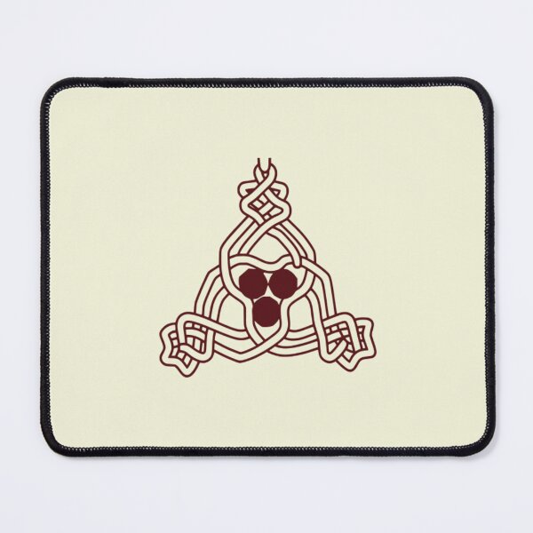 Item preview, Intricate Celtic Trinity Knot Line Art – Warm Ecru Edition designed and sold by Macramellennias.