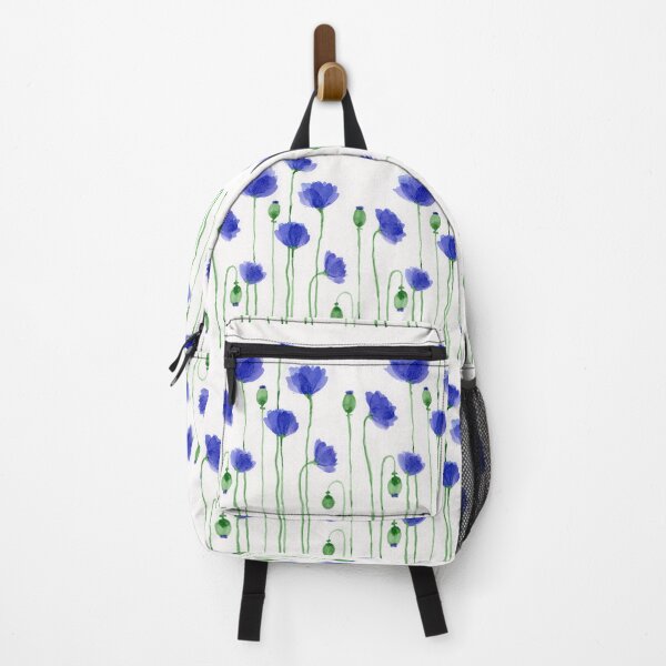 Item preview, Poppies - Indigo designed and sold by Aileen David.
