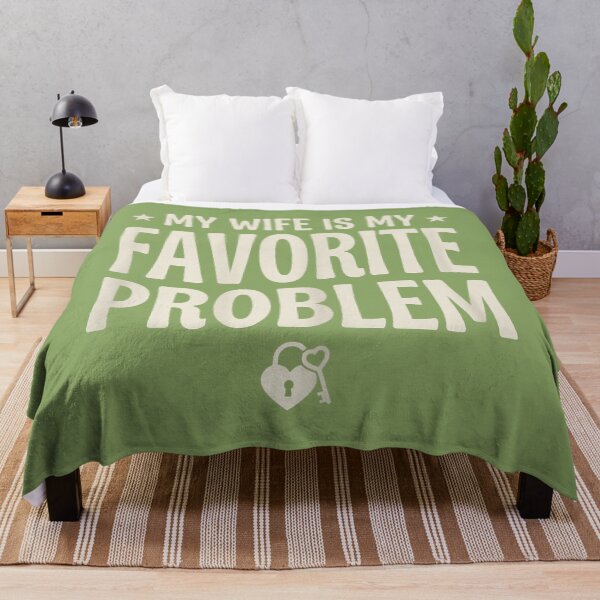 Item preview, Funny My Wife is My Favorite Problem American Flag designed and sold by ArleneRowe.