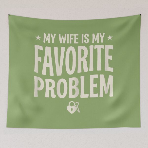 Item preview,  Funny My Wife is My Favorite Problem American Flag  designed and sold by ArleneRowe.