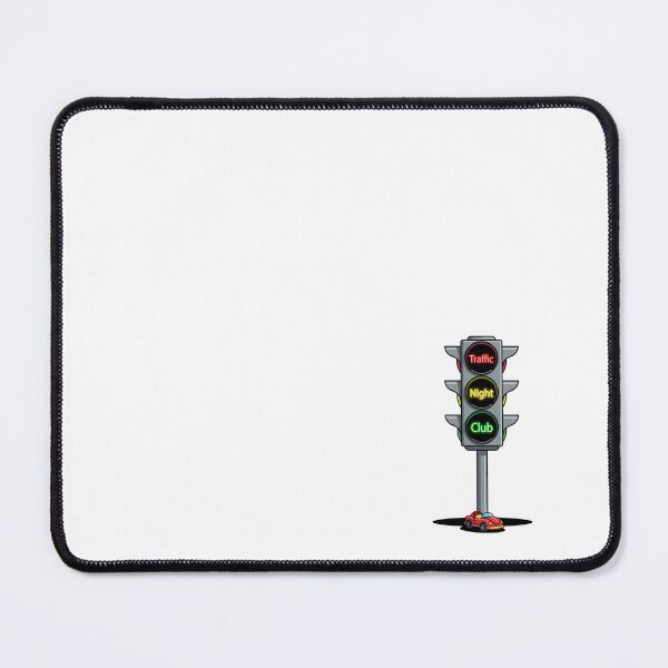 Item preview, Traffic Night Club Funny Traffic Light Illustration designed and sold by Rare By Hero.