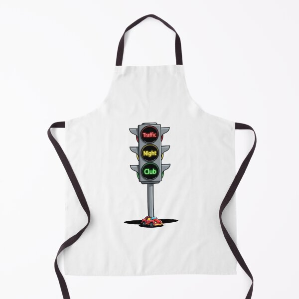 Item preview, Traffic Night Club Funny Traffic Light Illustration designed and sold by Rare By Hero.