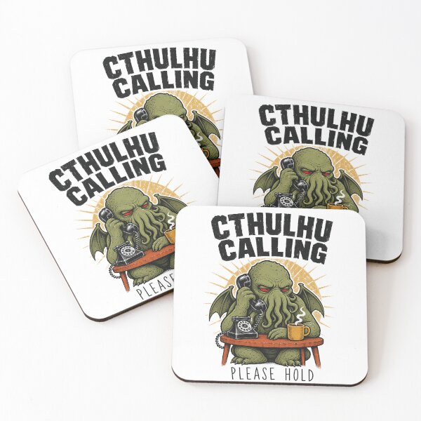 Item preview, Lovecraft Cthulhu Calling – Please Hold designed and sold by Fenay Designs.