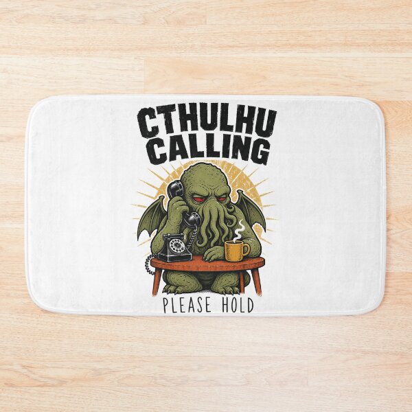 Item preview, Lovecraft Cthulhu Calling – Please Hold designed and sold by Fenay Designs.
