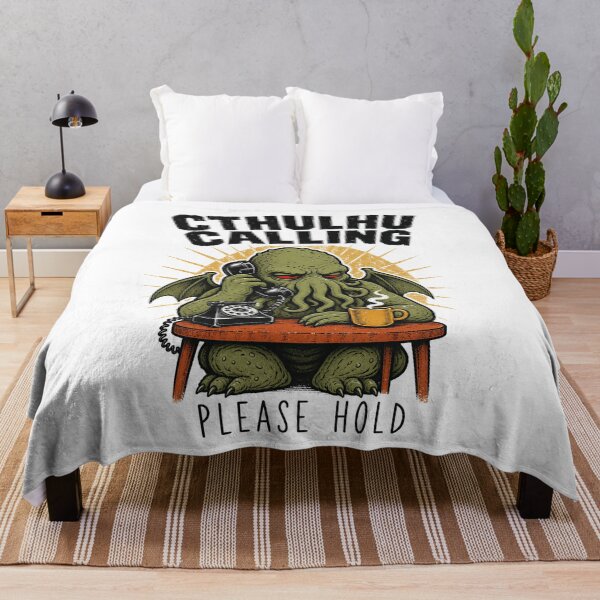 Item preview, Lovecraft Cthulhu Calling – Please Hold designed and sold by Fenay Designs.