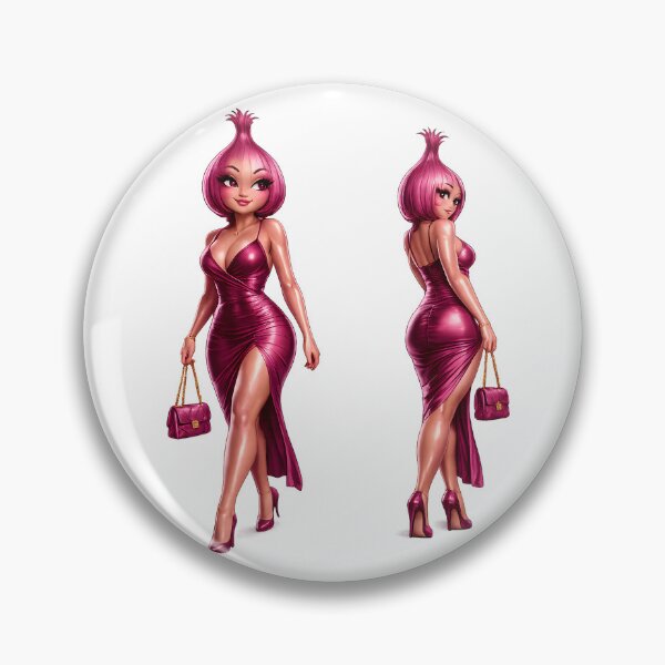 Item preview, Glam Red Onion Duo designed and sold by TinyWeird.