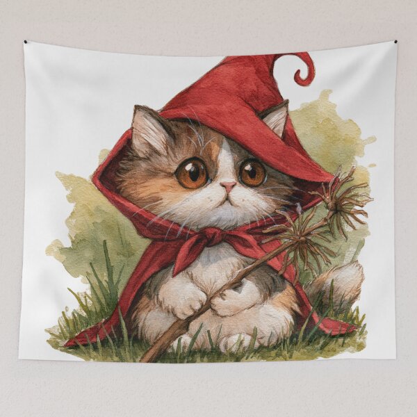 Item preview, Cat in the Witch Wood designed and sold by JaimeLikes.