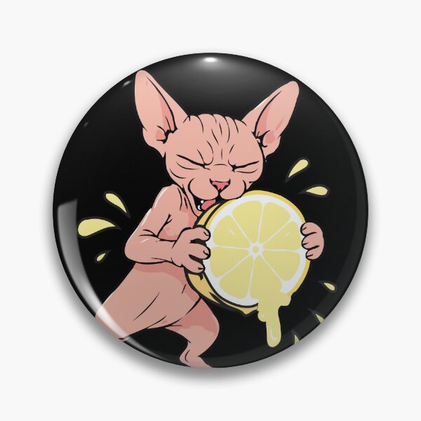 Item preview, Sphynx Lemon - Zesty Citrus Drink Passion designed and sold by RedStreamStudio.
