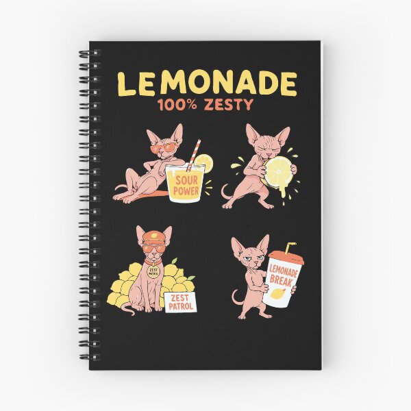 Item preview, Sphynx Lemon - Zesty Citrus Drink Passion designed and sold by RedStreamStudio.