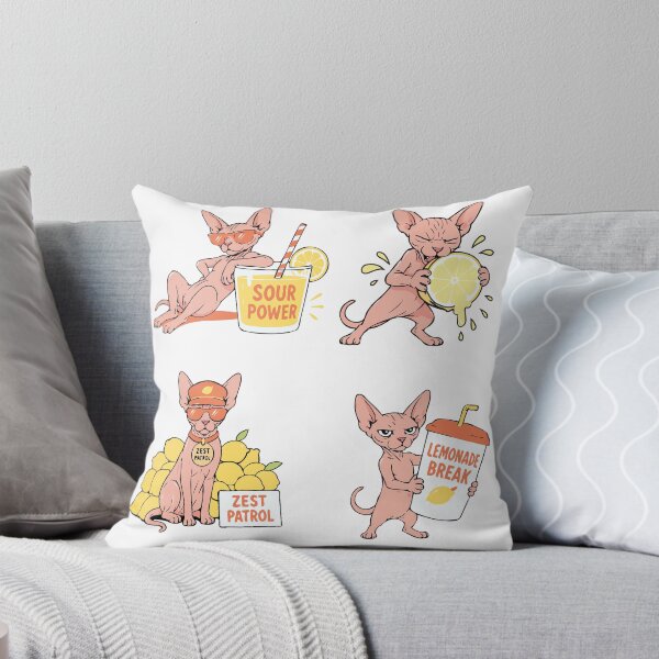 Item preview, Sphynx Lemon - Zesty Citrus Drink Passion designed and sold by RedStreamStudio.