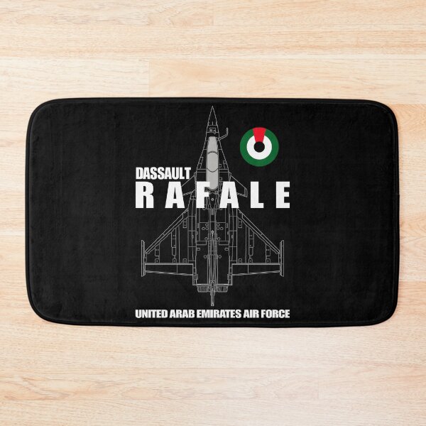 Item preview, Dassault Rafale United Arab Emirates Air Force Technical Blueprint - White Edition designed and sold by Magazine Combate.