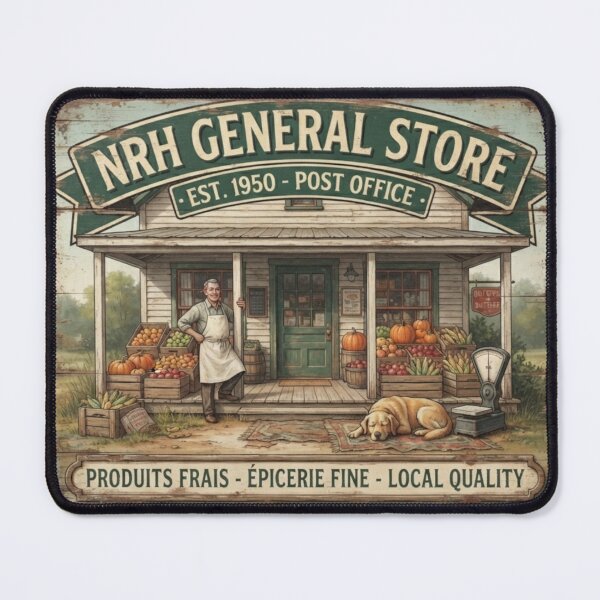 Item preview, NRH General Store Retro American Grocery designed and sold by Normandy Road Heritage.