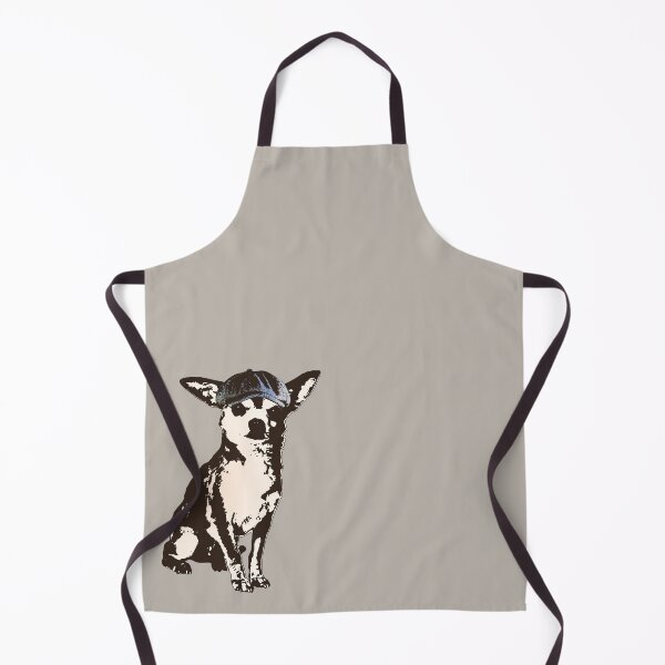 Item preview, Lil' Tough Guy - Sepia-Toned Chihuahua Wearing Newsboy Cap designed and sold by LittleMissTyne.