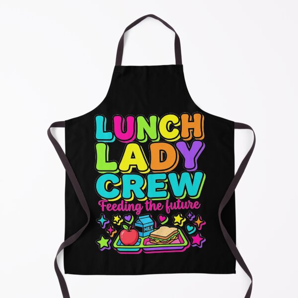 Item preview, Lunch Lady Crew Feeding The Future — School Cafeteria Staff Shirt designed and sold by Uglyandcute.