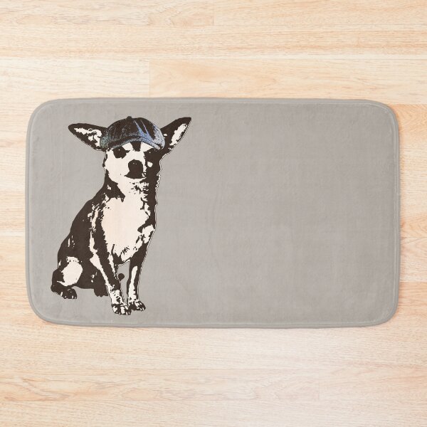 Item preview, Lil' Tough Guy - Sepia-Toned Chihuahua Wearing Newsboy Cap designed and sold by LittleMissTyne.