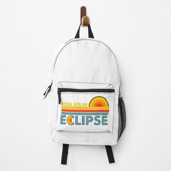 Item preview, Total Solar Eclipse – Retro Sun and Moon Design designed and sold by EmeraldeaArt.