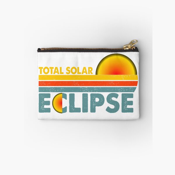 Item preview, Total Solar Eclipse – Retro Sun and Moon Design designed and sold by EmeraldeaArt.
