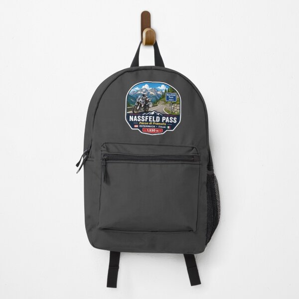 Item preview, Nassfeld Pass, Passo di Pramollo, Austria - Italy Motorcycle Sticker TShirt 02 designed and sold by OuterShellUK.
