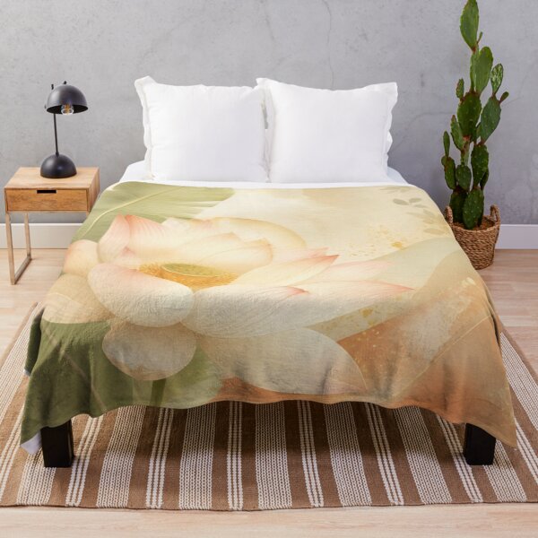 Item preview, Thai Soft Aesthetic – Elegant Tropical Lotus Illustration Thai Design designed and sold by CosmicQuietStudio.