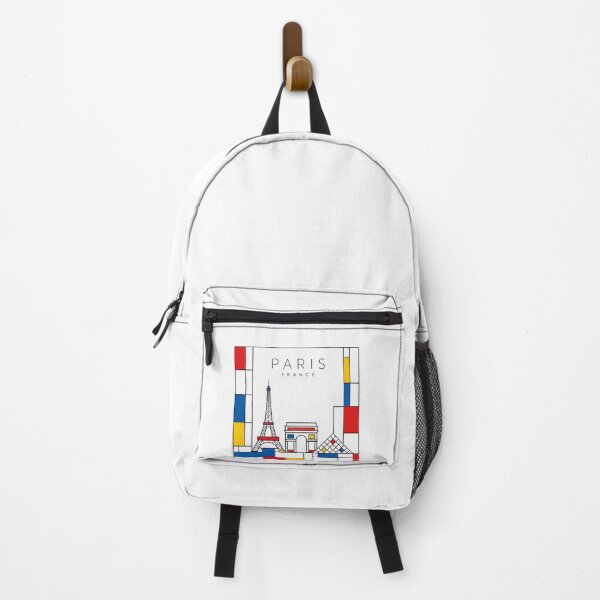 Item preview, Paris Mondrian style poster designed and sold by CMYKStudio.