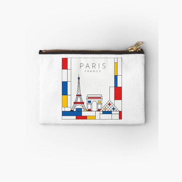 Item preview, Paris Mondrian style poster designed and sold by CMYKStudio.