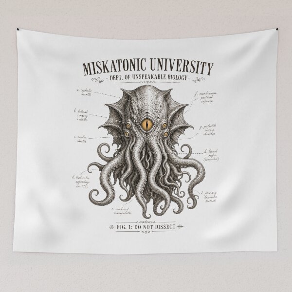 Item preview, Miskatonic University – Do Not Dissect Specimen designed and sold by Fenay Designs.