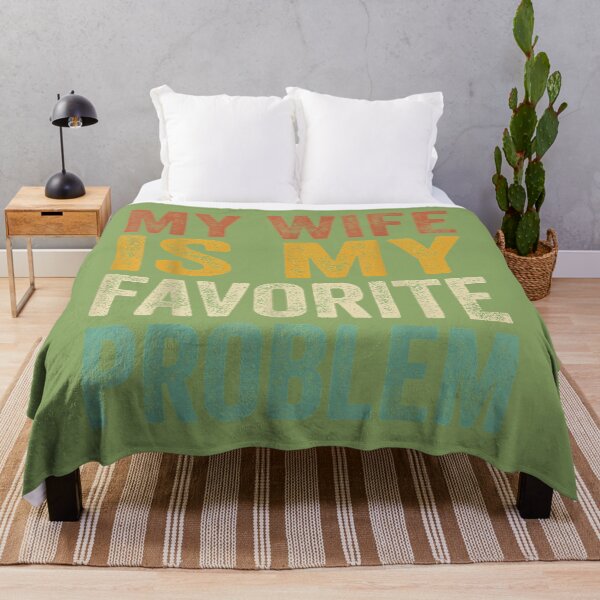 Item preview, Funny My Wife is My Favorite Problem American Flag designed and sold by ArleneRowe.