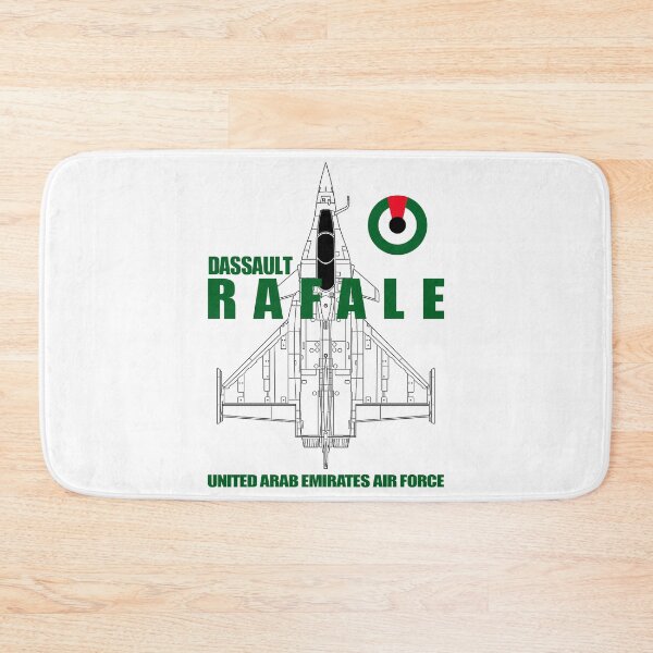 Item preview, Dassault Rafale United Arab Emirates Air Force Technical Blueprint - Black Edition designed and sold by Magazine Combate.