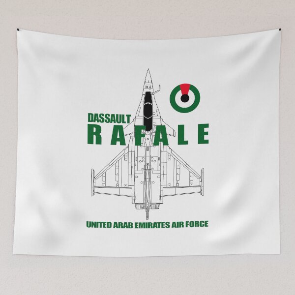 Item preview, Dassault Rafale United Arab Emirates Air Force Technical Blueprint - Black Edition designed and sold by Magazine Combate.
